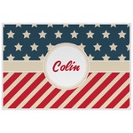 Stars and Stripes Laminated Placemat w/ Name or Text