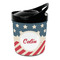 Stars and Stripes Personalized Plastic Ice Bucket
