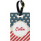 Stars and Stripes Personalized Rectangular Luggage Tag