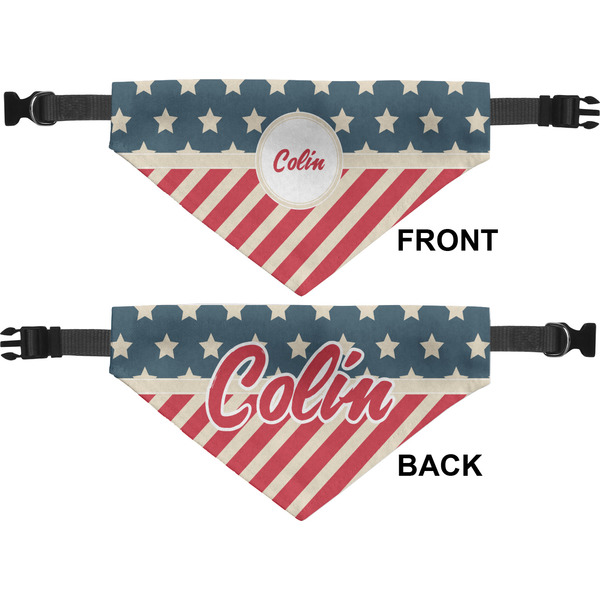 Stars and Stripes Pet Bandana Approval