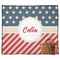 Stars and Stripes Outdoor Picnic Blanket (Personalized)