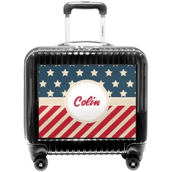 Stars and Stripes Pilot / Flight Suitcase (Personalized)