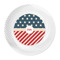 Stars and Stripes Plastic Party Dinner Plates - Approval