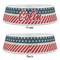 Stars and Stripes Plastic Pet Bowls - Large - APPROVAL