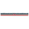 Stars and Stripes Plastic Ruler - 12" - FRONT