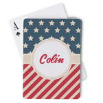 Stars and Stripes Playing Cards (Personalized)