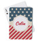 Stars and Stripes Playing Cards (Personalized)