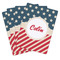 Stars and Stripes Playing Cards - Hand Back View