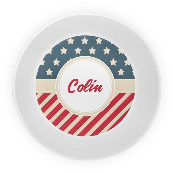 Stars and Stripes Melamine Bowl - Center