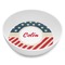 Stars and Stripes Melamine Bowl - 8 oz (Personalized)