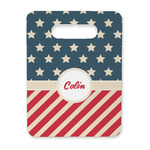 Stars and Stripes Rectangular Trivet with Handle (Personalized)