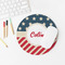 Stars and Stripes Round Mousepad - LIFESTYLE 2