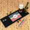Stars and Stripes Rubber Bar Mat - IN CONTEXT