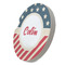 Stars and Stripes Sandstone Car Coaster - STANDING ANGLE