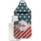 Stars and Stripes Sanitizer Holder Keychain - Large with Case