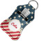 Stars and Stripes Sanitizer Holder Keychain - Small in Case