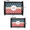 Stars and Stripes Serving Tray Black Sizes