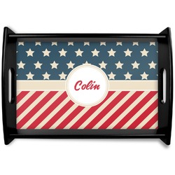 Stars and Stripes Wooden Tray (Personalized)