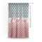 Stars and Stripes Sheer Curtain With Window and Rod