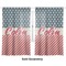 Stars and Stripes Sheer Curtains