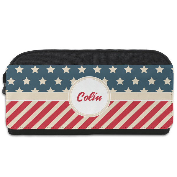 Custom Stars and Stripes Shoe Bag (Personalized)