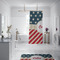 Stars and Stripes Shower Curtain - 70"x83"