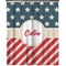Stars and Stripes Extra Long Shower Curtain - 70"x84" (Personalized)