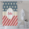 Stars and Stripes Shower Curtain Lifestyle