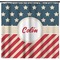 Stars and Stripes Shower Curtain (Personalized) (Non-Approval)