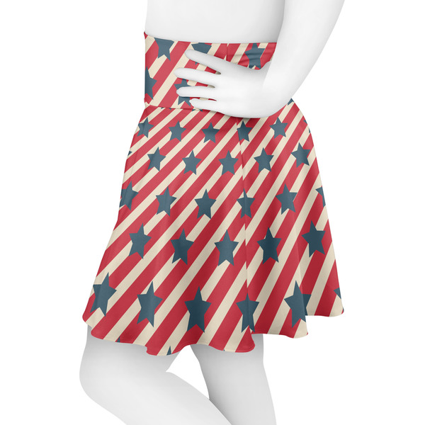 Stars and Stripes Skater Skirt - Side