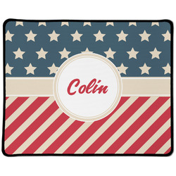 Stars and Stripes Large Gaming Mouse Pad - 12.5" x 10" (Personalized)