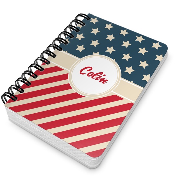 Stars and Stripes Spiral Journal 5 x 7 - Main