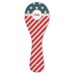 Stars and Stripes Ceramic Spoon Rest (Personalized)