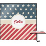 Stars and Stripes Square Table Top - 24" (Personalized)