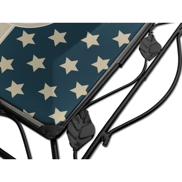 Stars and Stripes Square Trivet - Detail