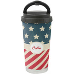 Stars and Stripes Stainless Steel Coffee Tumbler (Personalized)