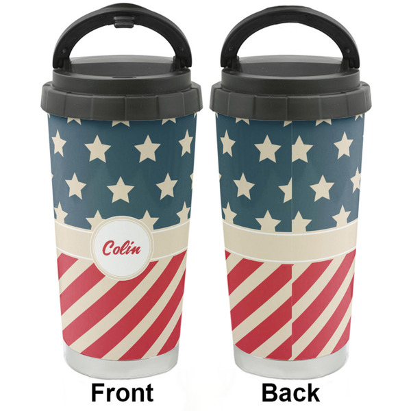 Stars and Stripes Stainless Steel Travel Cup - Apvl