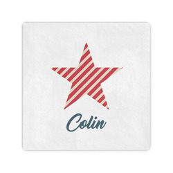 Stars and Stripes Cocktail Napkins (Personalized)