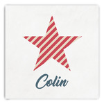 Stars and Stripes Paper Dinner Napkins (Personalized)