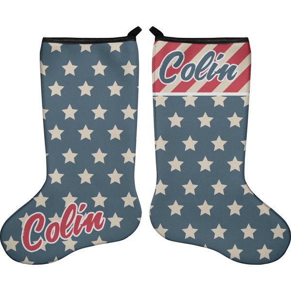 Stars and Stripes Stocking - Double-Sided - Approval