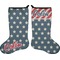 Stars and Stripes Holiday Stocking - Double-Sided - Neoprene (Personalized)