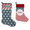 Stars and Stripes Stockings - Side by Side compare