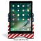 Stars and Stripes Stylized Tablet Stand - Front with ipad