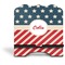 Stars and Stripes Stylized Tablet Stand - Front without iPad
