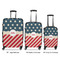 Stars and Stripes Suitcase Set 1 - APPROVAL