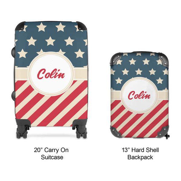 Stars and Stripes Suitcase Set 4 - APPROVAL
