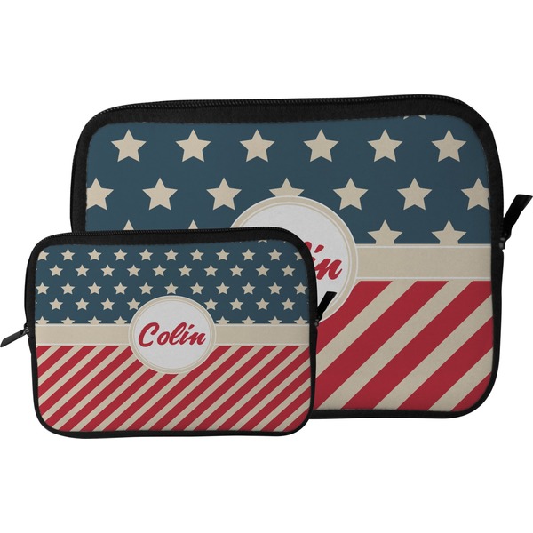 Stars and Stripes Tablet Sleeve (Size Comparison)