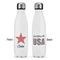 Stars and Stripes Tapered Water Bottle - Apvl
