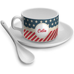 Stars and Stripes Tea Cup - Single (Personalized)