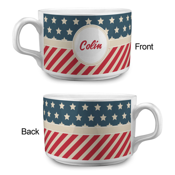 Stars and Stripes Tea Cup - Single Apvl